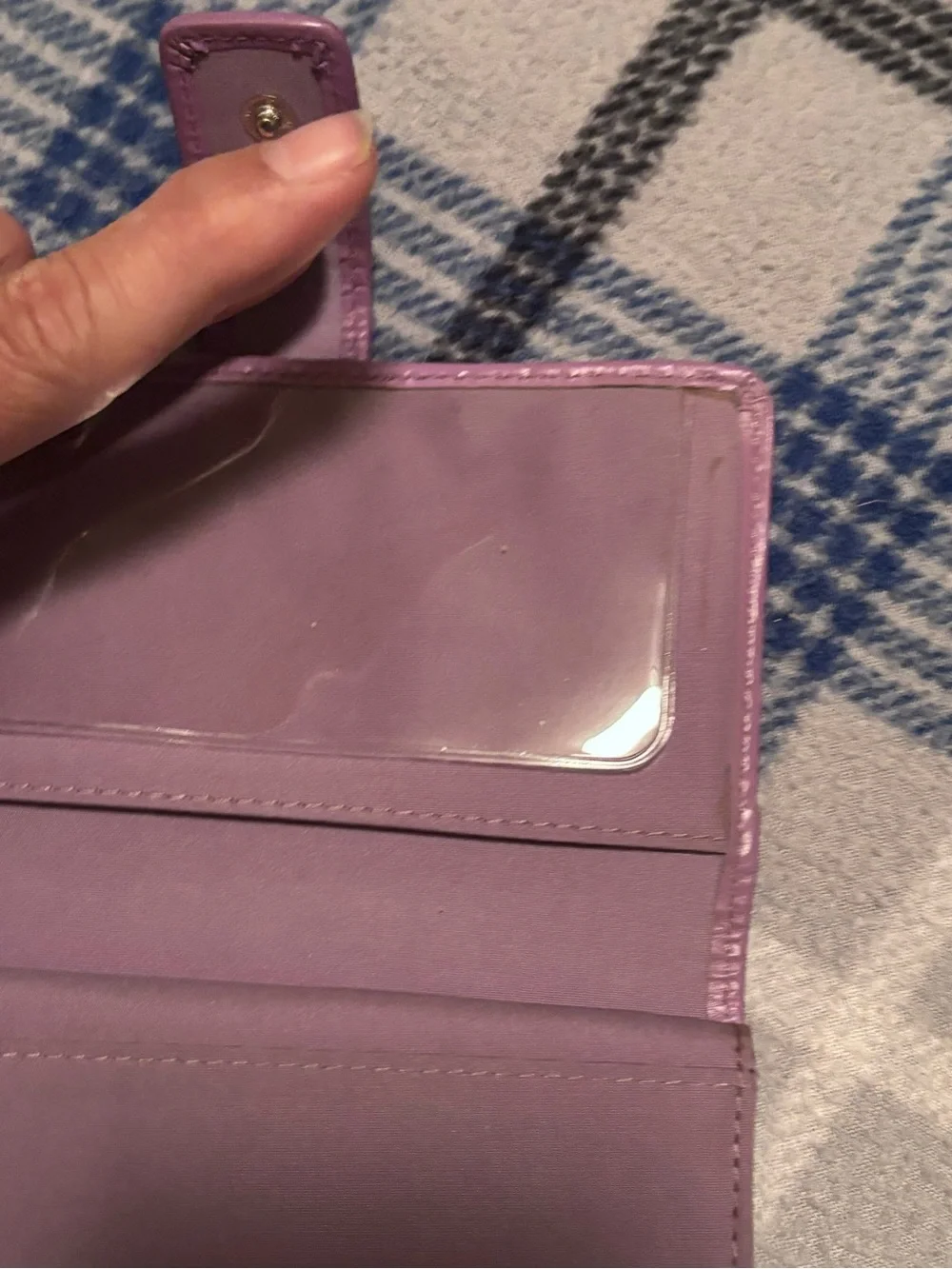 Purple Pop-Art Women's Wallet - Colorful Print